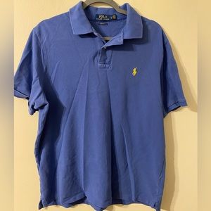 Mens PRL Polo Ralph Lauren Classic Fit Blue Yellow Pony Size‎ Large